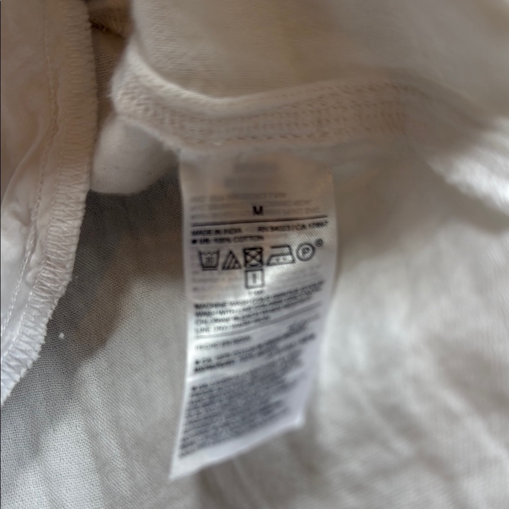 White Ruffled V-Neck Dress Top- Old Navy - Picture 6 of 6